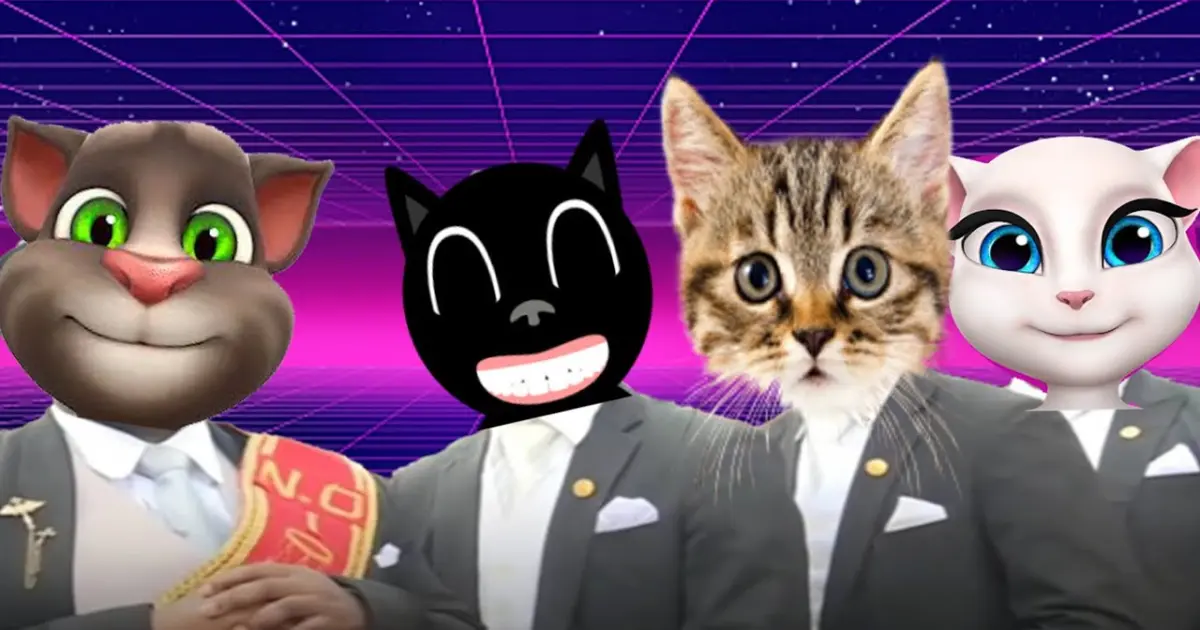 Talking Tom & Kitten & Cartoon Cat - Coffin Dance Song Astronomia ( Cover )  - Bilibili