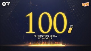 INILAH 100 PENONTON SETIA FC MOBILE TERPILIH! #fcmobile