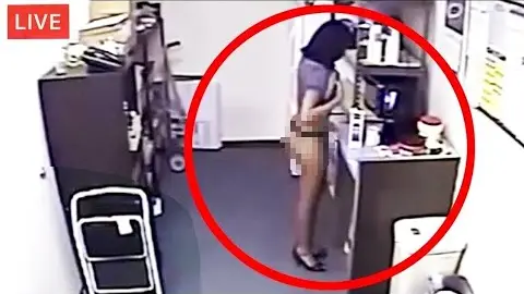 45 WEIRDEST THINGS EVER CAUGHT ON SECURITY CAMERAS & CCTV!
