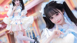 开学前…偷偷再去游乐场跳个舞～【爱的主打歌】