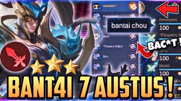 1 CHOU VS 7 AUSTUS ❗️ AUTO MODE PREMAN MAGIC CHESS TERKUAT