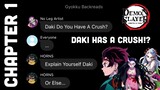 Daki Has A Crush?| Demon Slayer Texts