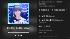 [私享] ECLIPSE - Sudden Shower | 《背着善宰跑》OST · 善宰的暗恋曲 | 歌词版
