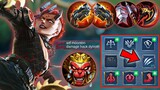 THIS NEW ONE SHOT BUILD WILL MAKE YOU BECOME A BEAST IN SIDELANE | RANK GLOBAL DYRROTH - MLBB