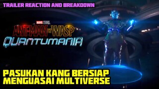 ANT-MAN AND THE WASP QUANTUMANIA TRAILER REACTION & BREAKDOWN | KANG UDAH SIAP DENGAN ARMY-NYA !!