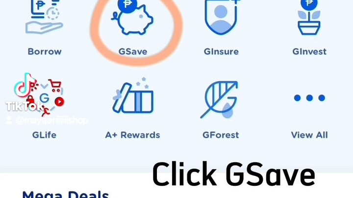 how to withdraw tiktok commission through Gcash Gsave