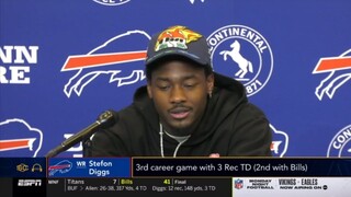 Stefon Diggs claims second player in Bills history with 100 yards received