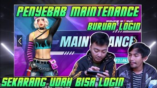 PENYEBAB UPDATE & MAINTENANCE FREEFIRE HARI INI TANGGAL 7 DESEMBER 2020 - ANDREAN SETIAWAN