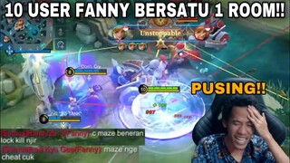 5 VS 5 FANNY ENERGY UNLIMITED!! KEPALA AUTO PUSING KWKW SAMPAI 61 KILL KWKW!! HP GAKUAT JANGAN MAIN