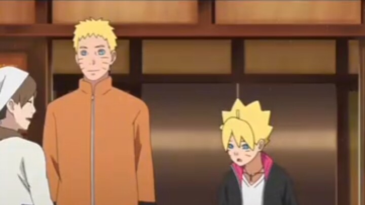 Naruto membawa putranya ke Ichiraku Ramen, dan dia tidak menyangka perubahannya akan begitu besar