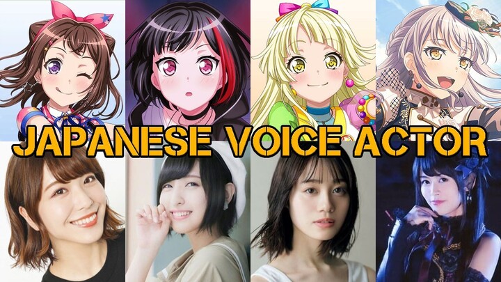 BanG Dream! - Japanese Voice Actor List