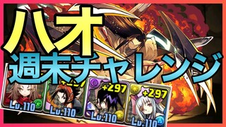 【パズドラ】強化されたシャーマンキングキャラで週末チャレンジ【異形の存在】