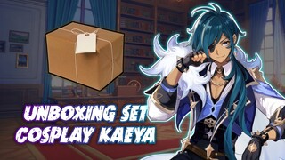UNBOXING SET COSPLAY KAEYA | GENSHIN IMPACT INDONESIA