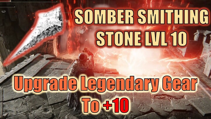 Elden Ring: SOMBER SMITHING STONE LVL 10 | Somber Ancient Dragon Smithing Stone | Location #2
