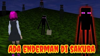 Ada Enderman Di Hutan Sakura || Kok Bisa? - Sakura School Simulator