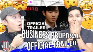 Business Proposal | Official Trailer | REACTION