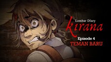 LEMBAR DIARY KIRANA - Episode 4 TEMAN BARU | Animasi Horor Indonesia #HOROR