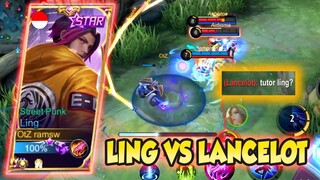 LING VS LANCELOT, CARA MELAWAN LANCELOT JAGO - LING FASTHAND GAMEPLAY #26