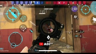 1VS4 IN @rainbow6mobile |RAINBOW SIX SIEGE MOBILE BETA | RAINBOW SIX MOBILE GAMEPLAY