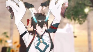 Little Blue Dragon Crashes [Honkai Impact: Star Dome Railway MMD/Danheng]