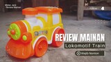Review Mainan LOKOMOTIF TRAIN Penuh Warna Lucu