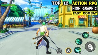 Top 12 HIGH GRAPHIC Action RPG for Android iOS | Best Mobile RPG Games with PC CONSOLE QUALITY Games