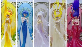 [Figure Display] Sailor Moon Dress Princess Series!