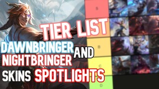 All Dawnbringer & Nightbringer Skins Spotlight & Tier List | League of Legends