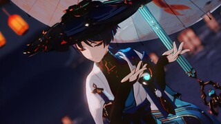 [Genshin Impact MMD]~Kusei Wuxiyan, Thuyền nổi ca khúc trăng hoa~