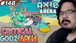Aqua Critical godz | Axie Infinity (Tagalog) #148