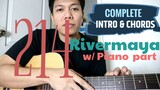 214 Guitar Tutorial (PIANO INTRO and Chords) - Rivermaya