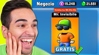 TROVO LA SKIN INVISIBILE SU STUMBLE GUYS