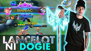 LANCELOT ni DOGIE NILABAS na ANG TOTOONG GALING (GULAT SI YUJI!) ~ Mobile Legends