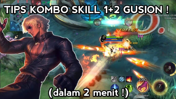 INI VIDEO BAGI KALIAN YANG PENGEN SKILL GUSIONNYA TEPAT !