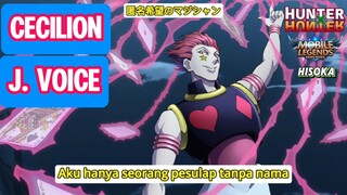 Cecilion x Hisoka x Hunter x Hunter Voiceline
