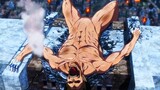 Eren Took Colossal Titan's Attack Until he Fainted | Levis vs Beast Titan - Eren vs Colossal Titan