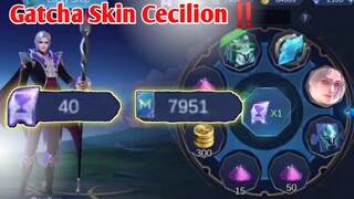 Butuh Berapa Tiket Untuk Dapat Skin Gratis Cecilion⁉️- Mobile Legends