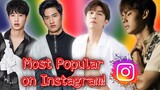 Top 17 Most Followed Thai BL Actors on Instagram in 2021 | THAI BL
