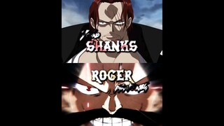 Roger vs Shanks || One Piece edit || #anime #trend #onepiece #shorts #short #animeedit #1v1 #roger