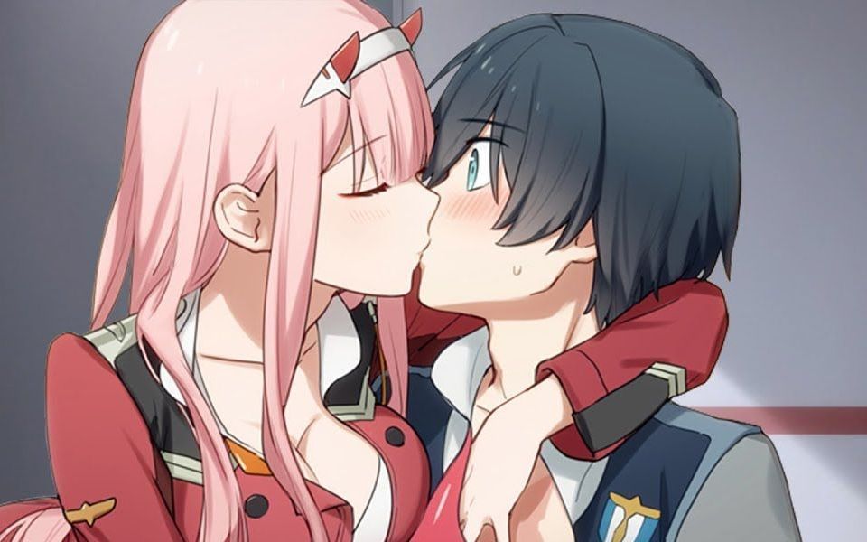 Anime][Remix]When a girl gets a forced French kiss - BiliBili