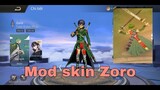 Mod Skin Allain Zoro Mùa 15 - không lỗi mạng bất định - mod skin liên quân 29/06/2020