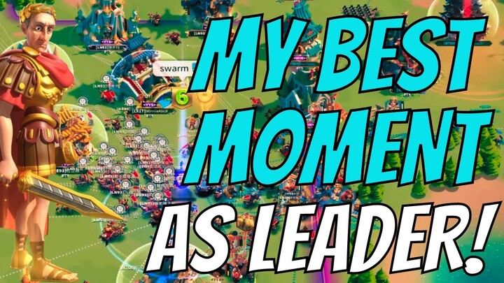 My BEST MOMENT As LEADER! Rise of Kingdoms KvK