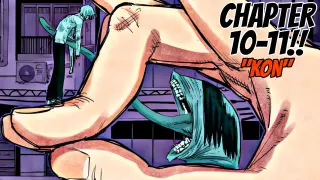 LEECH VS CHAINSAW MAN!!☠ "KON"👌 | CHAPTER 10-11 | EPISODE 4 PART 1 | CHAINSAW MAN TAGALOG REVIEW