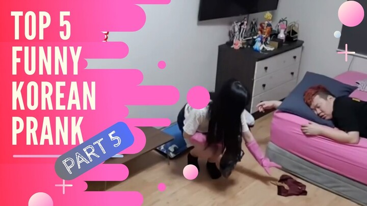 Top 5 Funny Korean Prank eng sub PART 5 | FVFY