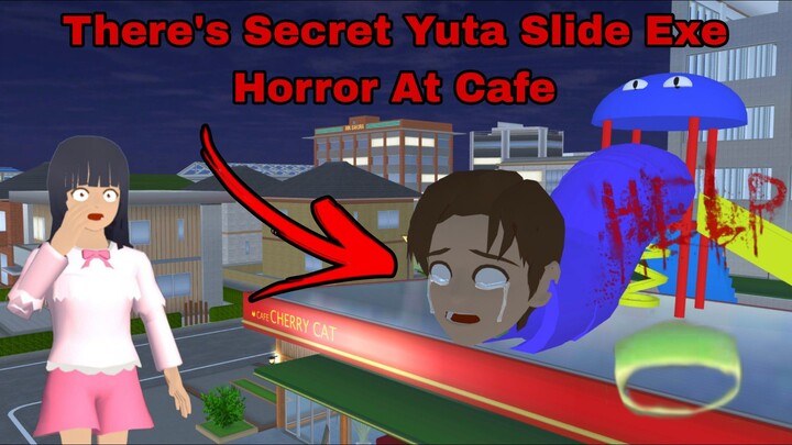 There's Secret Yuta Slide Exe Horror At Cafe ⁉️😱💥 Sakura School Simulator