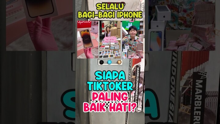 Tiktoker Baik Hati BAGI-BAGI IPHONE 16 😱🤩 | MRI #shorts