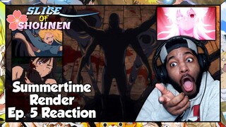 Summertime Render Episode 5 Reaction | I TOLD YOU MY GIRL USHIO'S GOT HANDS!!!