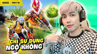 Chỉ Sử Dụng Ngộ Không, Liệu Heavy Có Giựt Được Top 1? | FREE FIRE