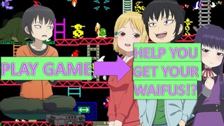 How playing VIDEO GAMES can ACTUALLY get WAIFUS to LIKE YOU | HIGH SCORE GIRL ANIME REVIEW