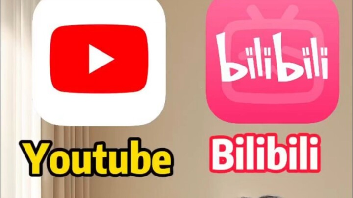 YOUTUBE VS Bilibili ,India and china another apps used #china